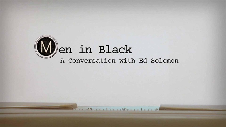 Title image for the PBS On Story interview about Men in Black with Ed Solomon